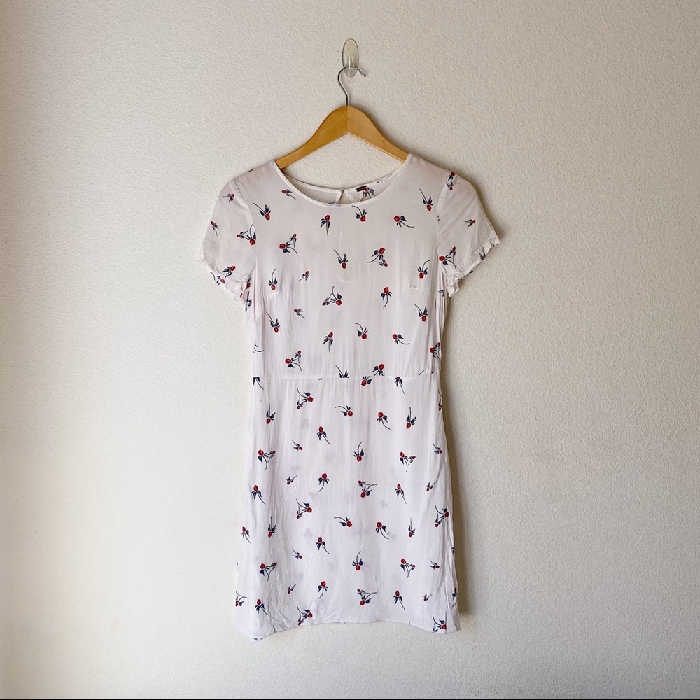 Free People Rose Printed Dress